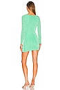 view 3 of 3 Hailey Mini Dress in Green