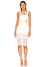 view 1 of 3 Amalia Cut Out Dress in White