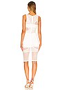 view 3 of 3 Amalia Cut Out Dress in White