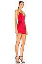 view 3 of 3 Nicole Mini Dress in Burgundy