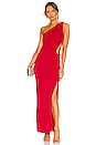 view 1 of 3 Victoria Cut Out Maxi Dress in Cherry Red