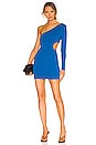 view 1 of 3 Katia Cut Out Dress in Blue