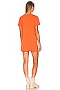 view 3 of 4 Simona Tee Dress in Orange