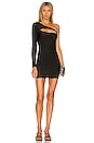 view 1 of 3 Erika Cut Out Dress in Black