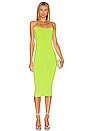 view 1 of 3 Jacquelyn Midi Dress in Neon Green