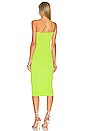 view 3 of 3 Jacquelyn Midi Dress in Neon Green