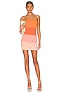 view 1 of 3 Perla Ombre Mini Dress in Peach Ombre