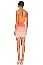 view 3 of 3 Perla Ombre Mini Dress in Peach Ombre