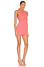view 2 of 3 Grace Cross Front Dress in Pink