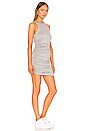 view 2 of 4 Yvette Ruched Dress in Heather Grey