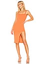 view 1 of 3 Zoe Square Neck Dress in Orange