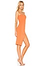 view 2 of 3 Zoe Square Neck Dress in Orange