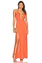 view 1 of 3 Arina Maxi Dress in Bright Orange