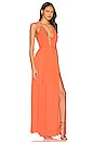 view 2 of 3 Arina Maxi Dress in Bright Orange