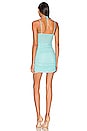 view 3 of 3 Riley Ruched Mini Dress in Teal