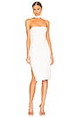 view 1 of 3 Gina Choker Dress in White