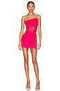 view 1 of 3 Jerica Mesh Mini Dress in Hot Pink