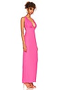 view 3 of 3 Lucinda Strappy Maxi Dress in Hot Pink