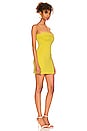 view 2 of 3 Anabelle Strapless Mini Dress in Yellow