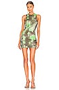 view 1 of 3 Diane Tank Mini Dress in Green Multi