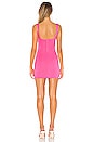 view 3 of 3 Kiesha Cut Out Dress in Hot Pink