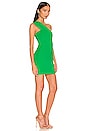 view 2 of 3 Rockie One Shoulder Dress in Green