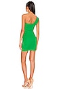 view 3 of 3 Rockie One Shoulder Dress in Green