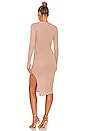 view 3 of 4 Aliza Sweater Dress in Taupe