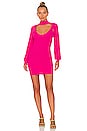 view 1 of 4 ROBE CATEY in Fuchsia