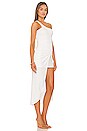view 2 of 3 Marie One Shoulder Dress in White