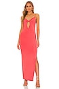 view 1 of 3 Felly Twist Maxi Dress in Coral