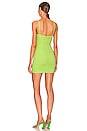view 3 of 3 Criselle Mini Dress in Lime Green