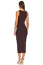 view 4 of 4 Louella Cut Out Dress in Brown