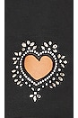 view 5 of 5 Cait Heart Cut Out Dress in Black