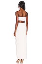 view 3 of 3 Paola Maxi Dress in White