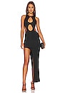 view 1 of 4 Dallas Cut Out Dress in Black