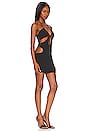 view 2 of 3 Harlow Cut Out Dress in Black