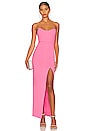 view 1 of 3 Ryleigh Strapless Maxi Dress in Pink