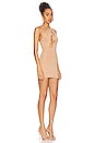 view 2 of 3 Alessandra Mini Dress in Nude