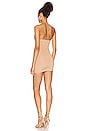 view 3 of 3 Alessandra Mini Dress in Nude