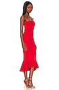 view 2 of 4 Izzy Ruffle Maxi Dress in Red