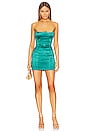 view 1 of 3 Zoe Strapless Mini Dress in Teal