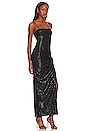 view 2 of 4 Chrissy Slit Maxi Dress in Black