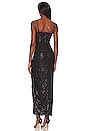view 3 of 4 Chrissy Slit Maxi Dress in Black