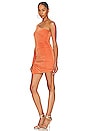 view 3 of 4 Camilla Cut Out Dress in Tangerine