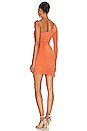 view 4 of 4 Camilla Cut Out Dress in Tangerine