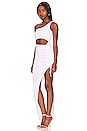 view 3 of 4 Alanie Maxi Dress in White