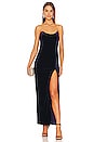 view 1 of 3 Ryleigh Strapless Maxi Dress in Midnight Blue