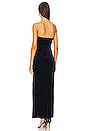 view 3 of 3 Ryleigh Strapless Maxi Dress in Midnight Blue