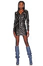 view 2 of 5 Alyssa Biker Dress in Black